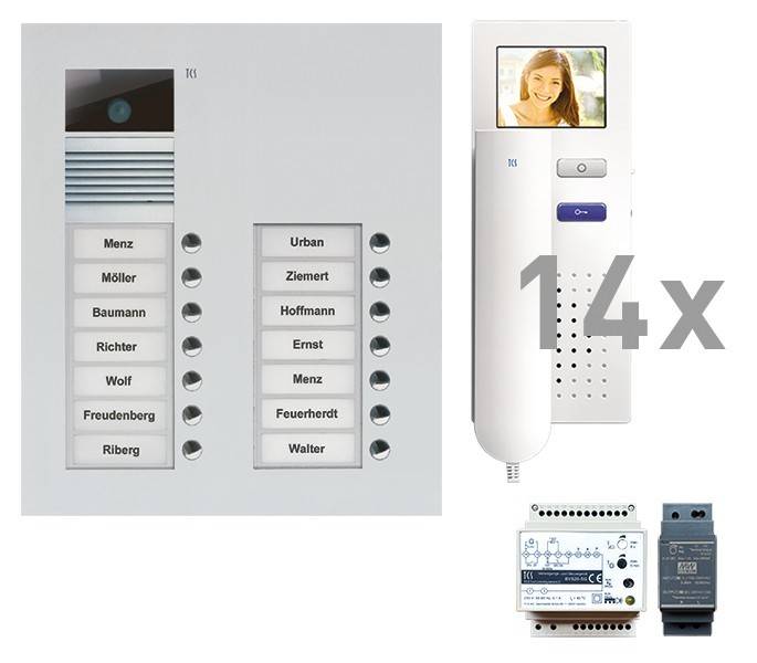 TCS Tür Control Video Außenstation Pack 14 PVU16140-0010