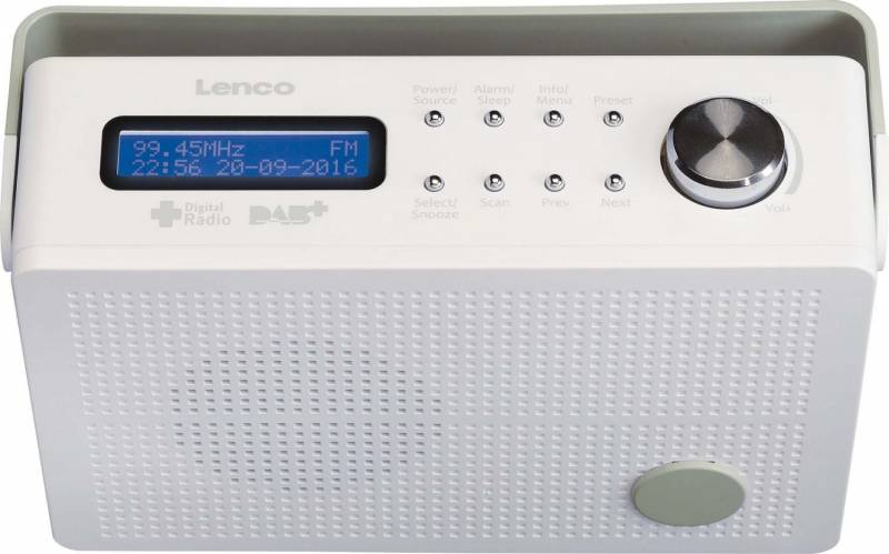4 Stück LENCO DAB+ Radio PDR-030 white
