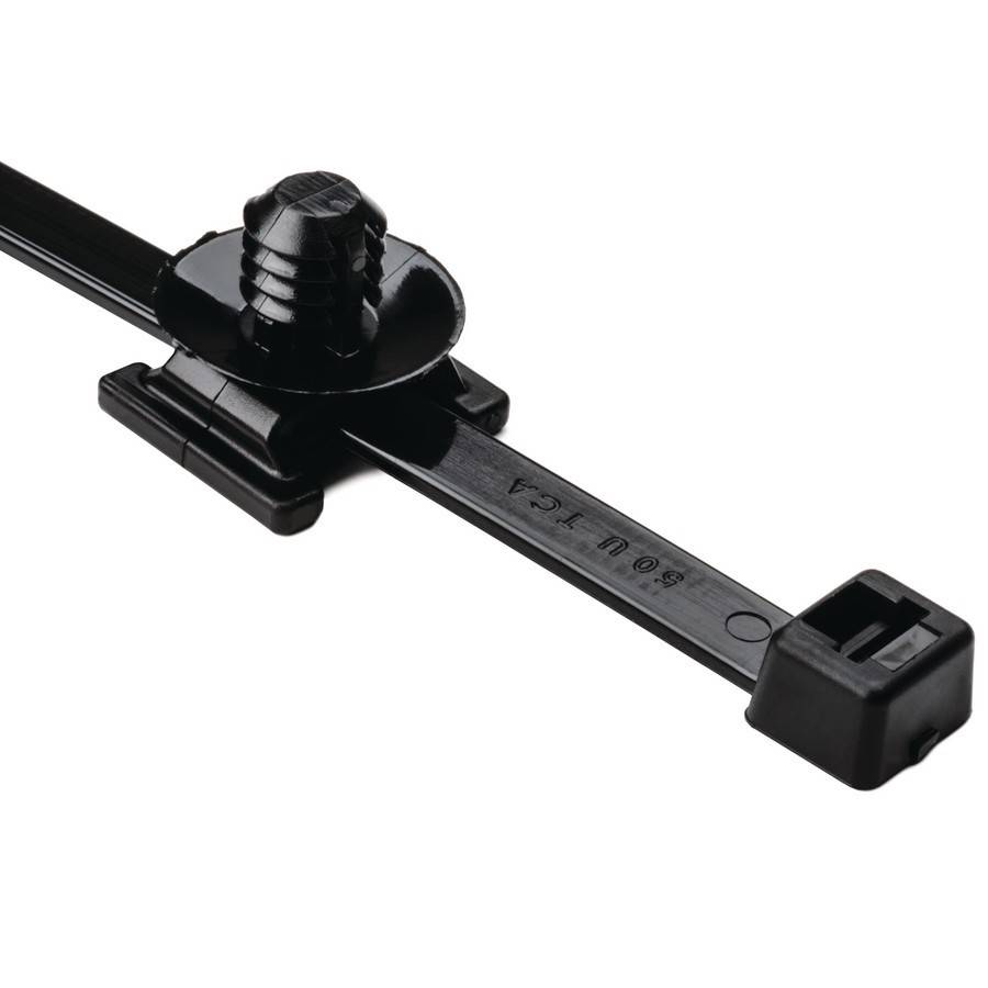 HellermannTyton Befestigungsbinder T120RFT9A-PA66HS BK