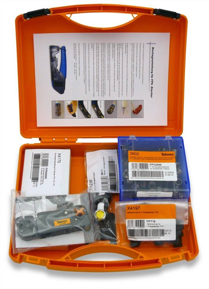 Televes Kompressionsstecker-Set PPS2000