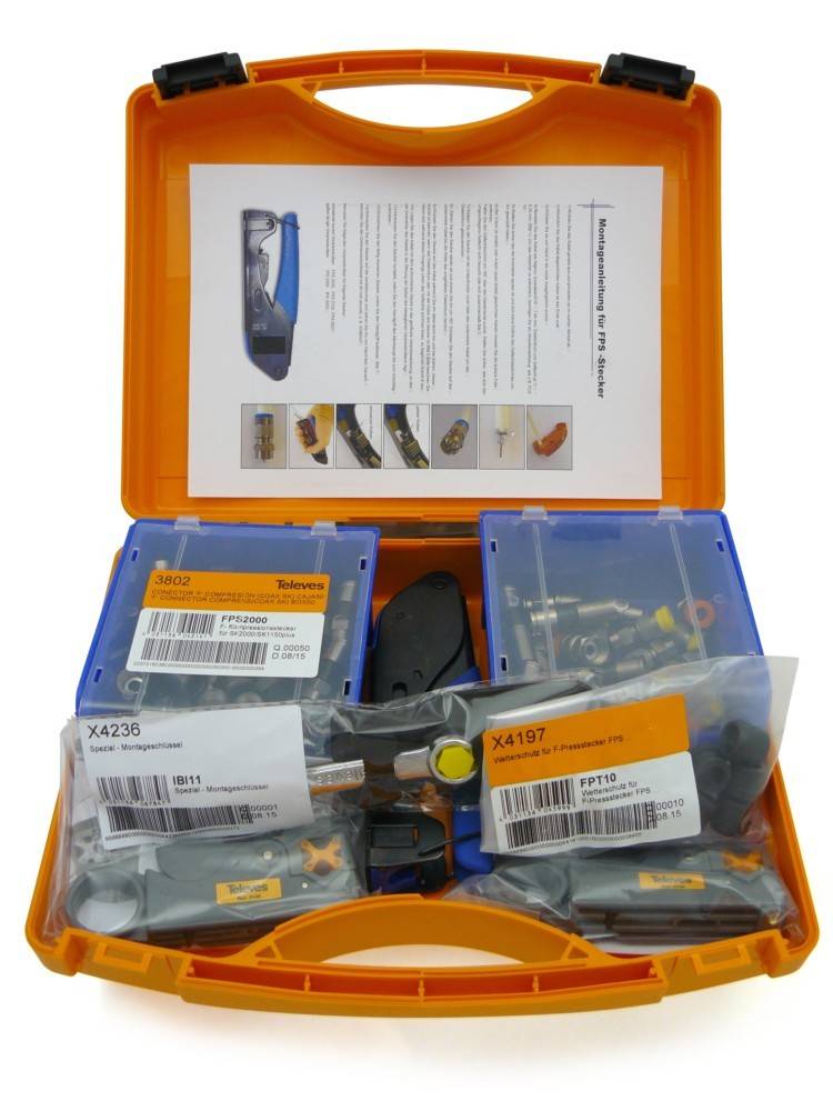 Televes Kompressionsstecker-Set PPS6000