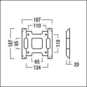 Zumtobel Group Hinterbauhalter RESCLITE P #59010606