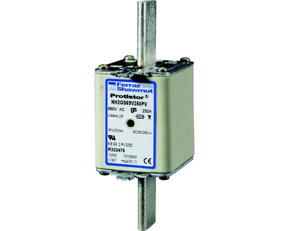 Mersen Sicherungseinsatz NH gS NH2GS69V315PV