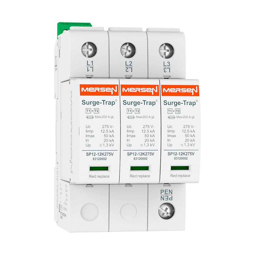 Mersen Überspg.-Ableiter Typ 1+2 STPT12-12K275V-3PM