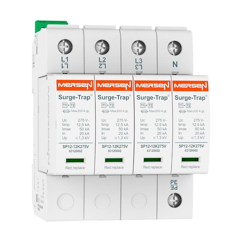 Mersen Überspg.-Ableiter Typ 1+2 STPT12-12K275V-4PM