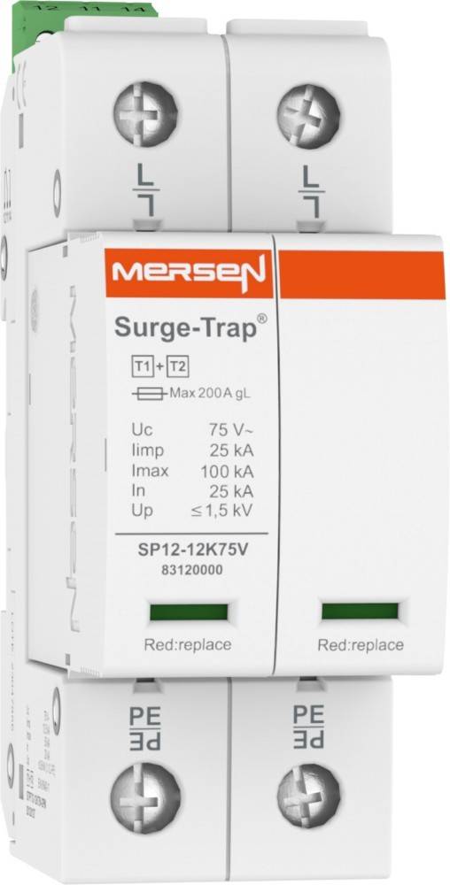 Mersen Überspg.-Ableiter Typ 1+2 STPT12-12K75V-2PM
