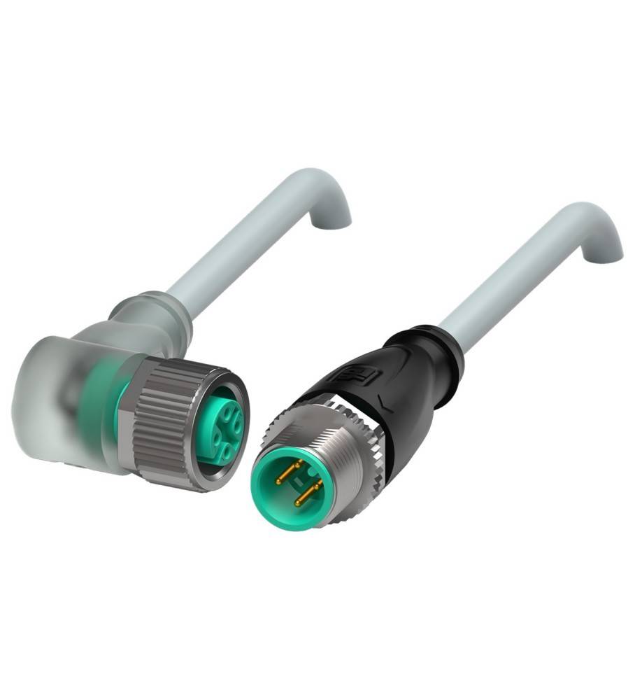 Pepperl+Fuchs Fabrik Verbindungskabel V1-W-A2-50M-PUR-V1-G