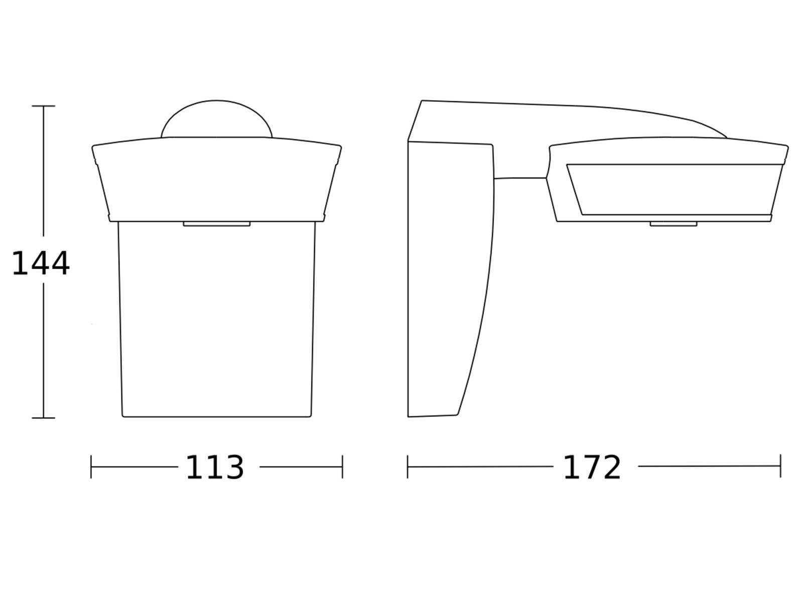 Steinel Bewegungsmelder sensIQ EVO AP ANT