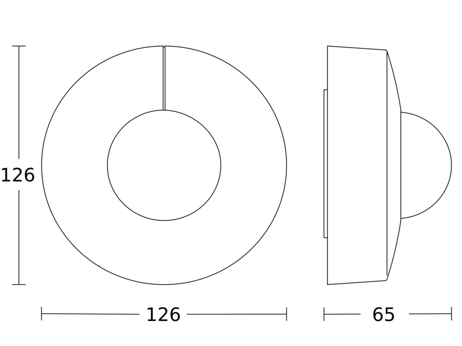 Steinel Bewegungsmelder IS 345-R AP WS KNX
