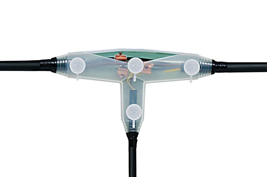 HellermannTyton Abzweigmuffe T-2 PUR33-GN-SF