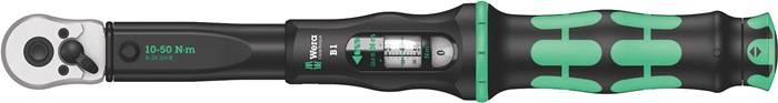 Drehmomentschlüssel Click-Torque B 1 3/8 Zoll 10-50 Nm WERA