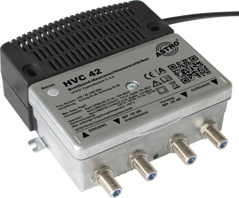 Astro Strobel Breitbandverstärker HVC 42