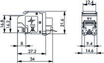Telegärtner AMJ Modul Cat8.1 RJ45 100023211