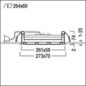 Zumtobel Group Installationsrahmen SUI DSG6 FRAME BK BK