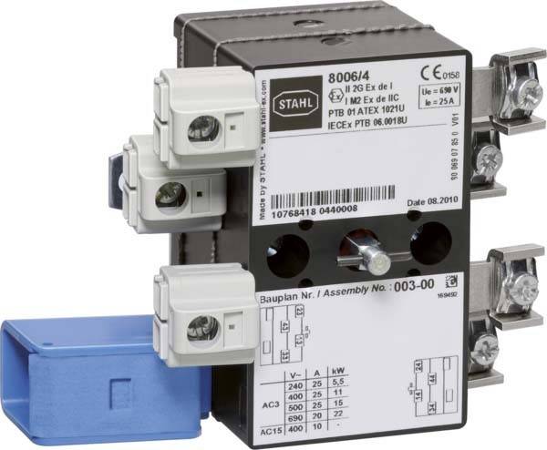 Stahl Last-/Motorschalter 8006/4-121-00