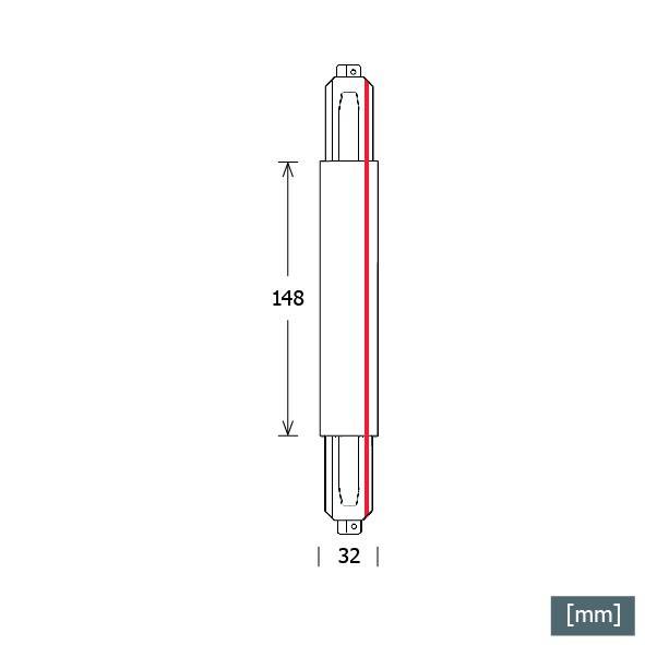 LTS Licht&Leuchten Längsverbinder ST-A I/9010 ws