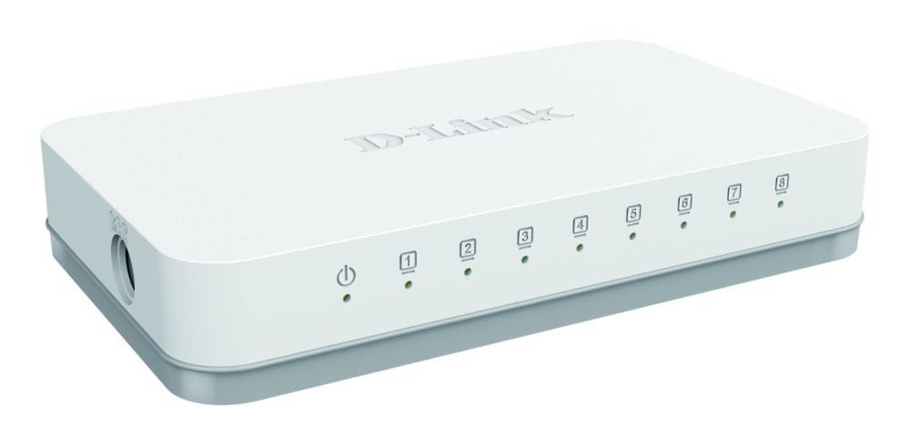 DLink Deutschland Gigabit Desktop Switch GO-SW-8G/E