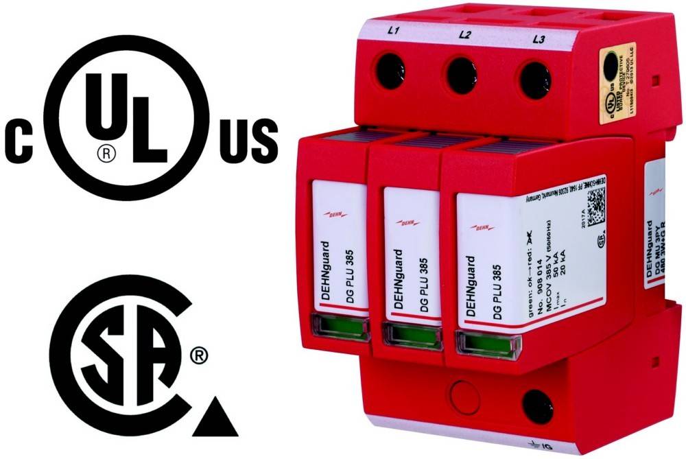 DEHN Überspannungsableiter DG MU 3PY 480 3W+G R