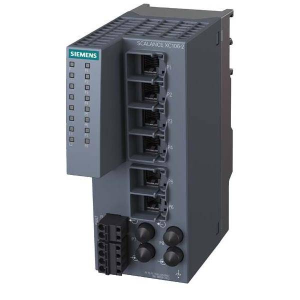 Siemens Dig.Industr. SCALANCE XC106-2 6AG1106-2BB00-7AC2