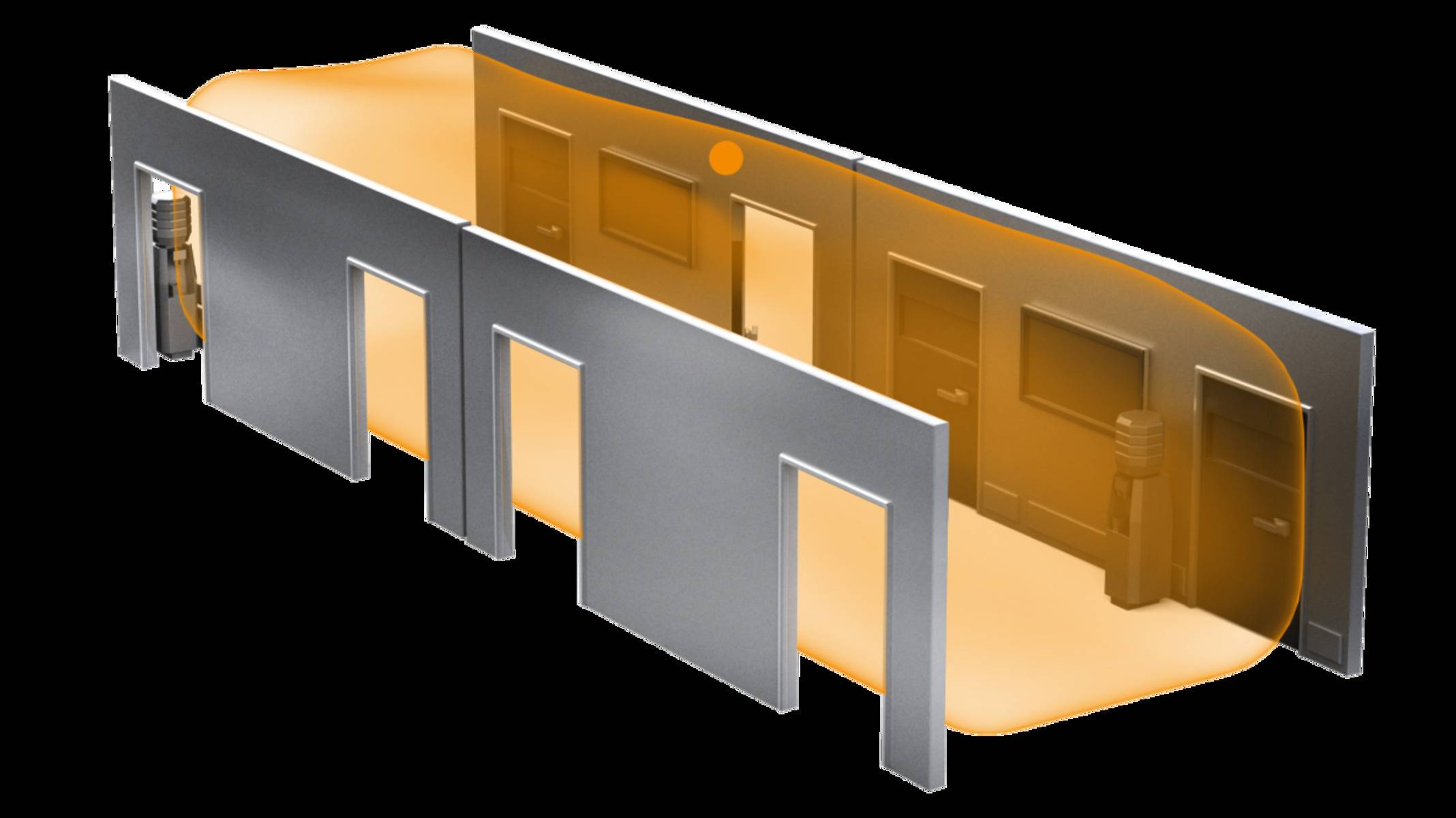 Steinel Präsenzmelder Hallway UP WS COM1