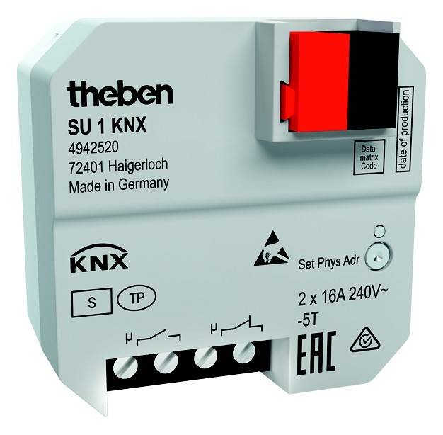 Theben UP-Schaltaktor SU 1 KNX