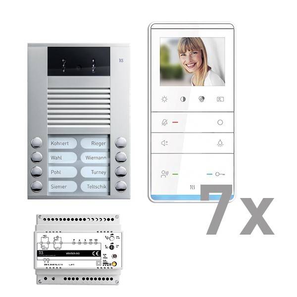 TCS Tür Control Videosprechanlgenset color PVE16070-0010