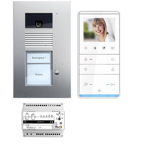 TCS Tür Control Videosprechanlgenset color PVU17010-0010