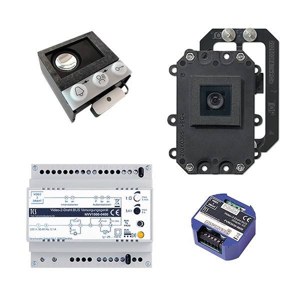 TCS Tür Control Videosprechanlagenset VK05
