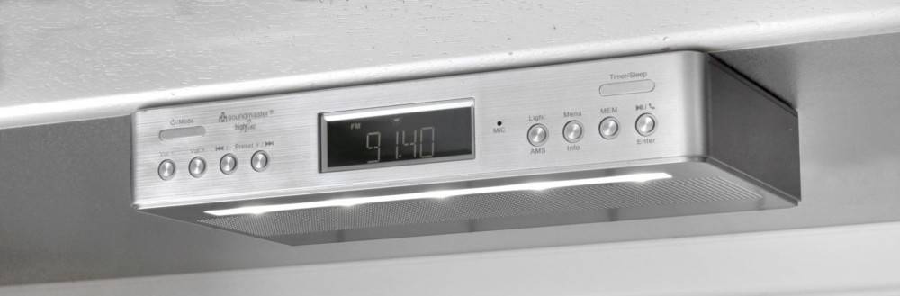 Soundmaster DAB+/UKW UB-Küchenradio UR2045SI si