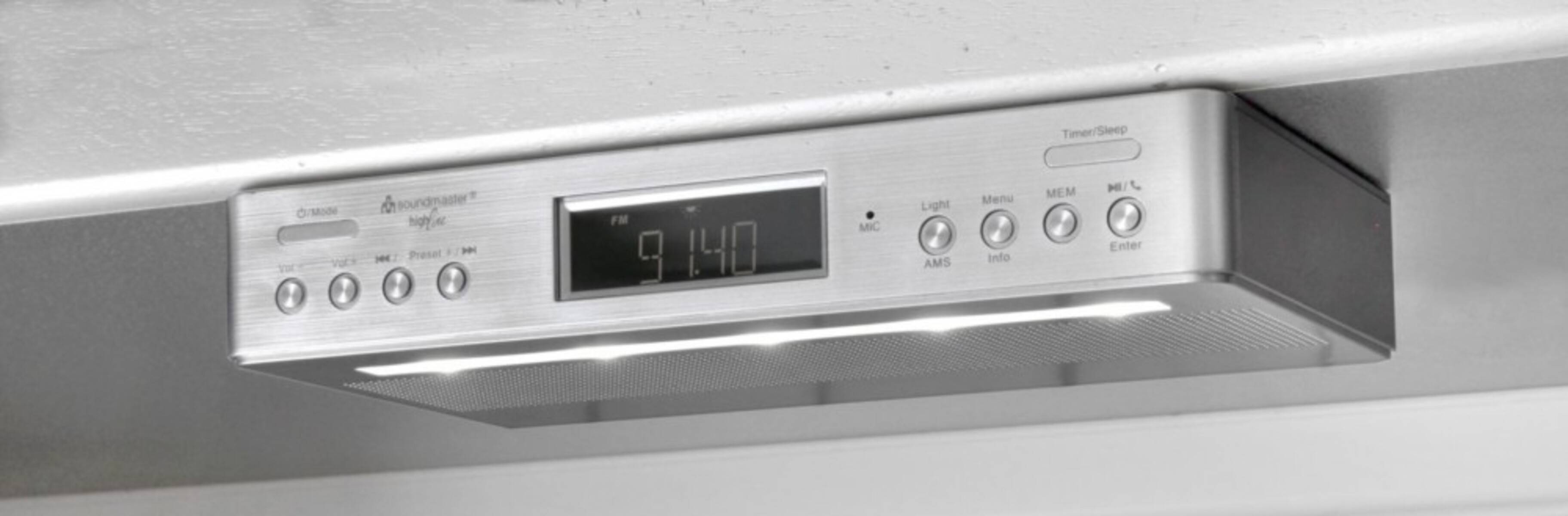 Soundmaster DAB+/UKW UB-Küchenradio UR2045SI si