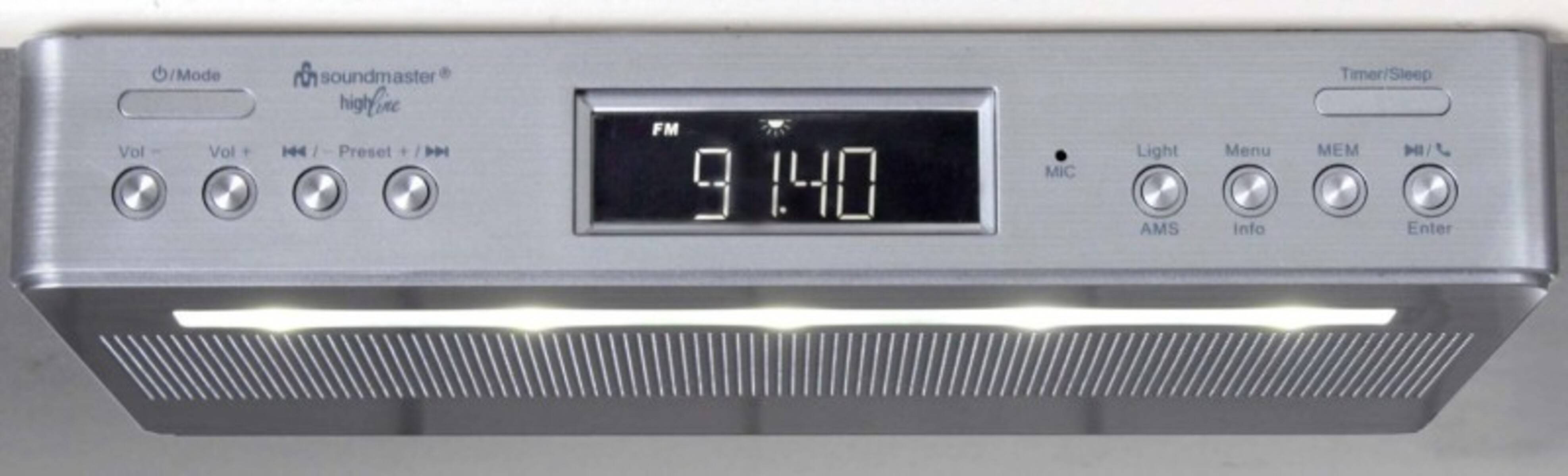 Soundmaster DAB+/UKW UB-Küchenradio UR2045SI si