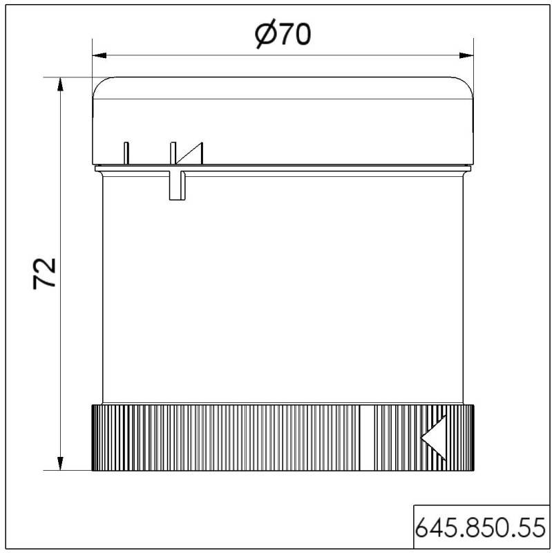 Werma Sirenenelement 7 Töne 98dB 64585055