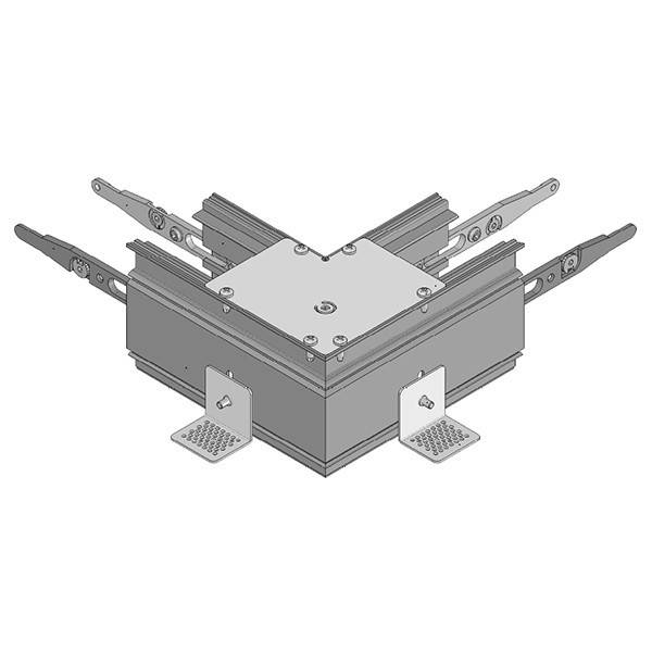 LTS Licht&Leuchten Eckrahmen LK-Z 045.003.90 TRI