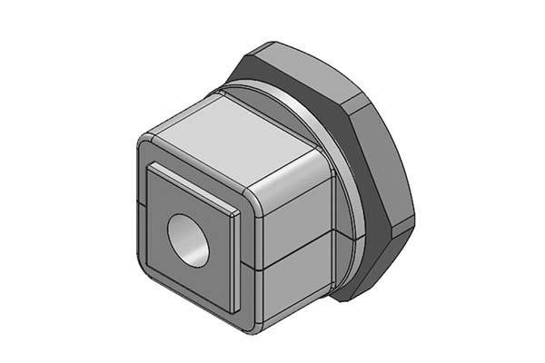 10 Stück Icotek Kabelverschraubung KVT 32 gy
