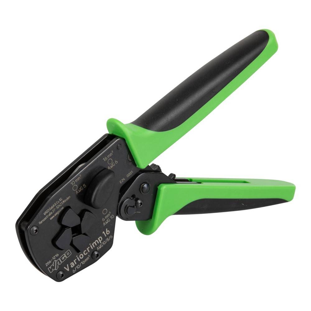 WAGO GmbH & Co. KG Crimp-Zange Variocrimp 16 206-1216