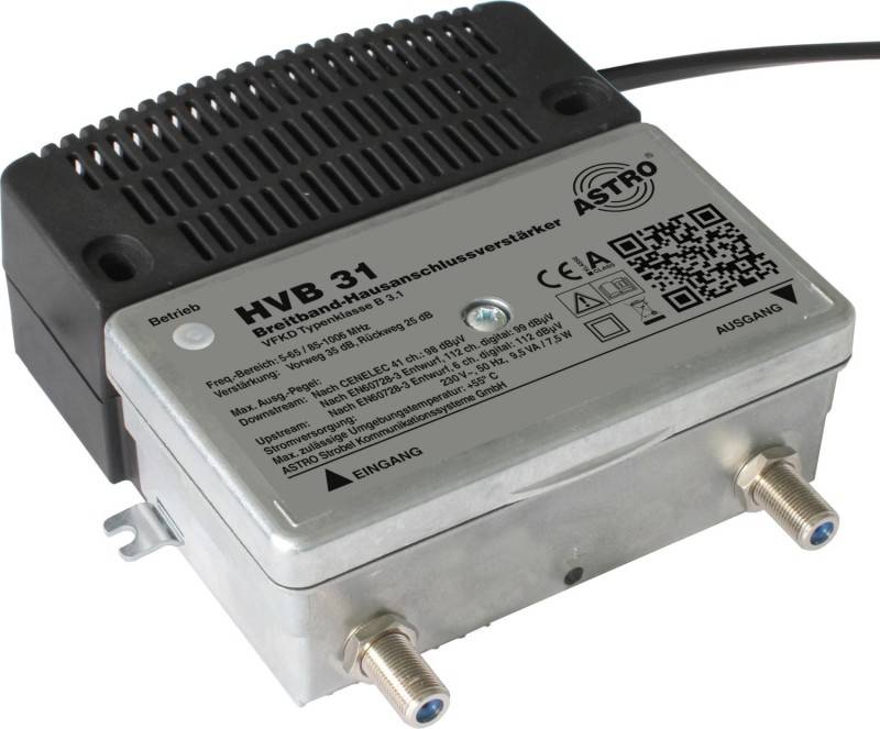 Astro Strobel Breitbandverstärker HVB 31