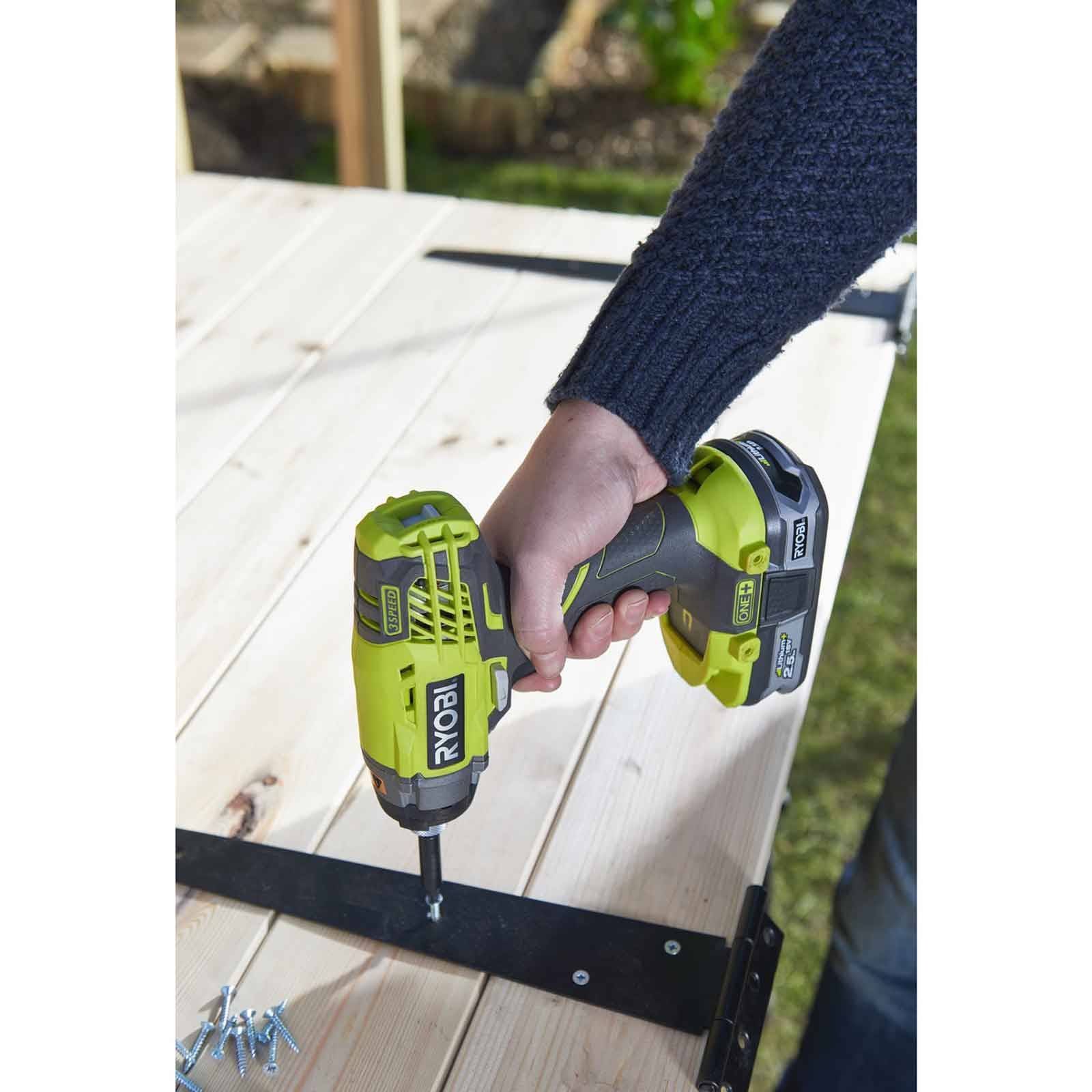 RYOBI Akku-Schlagschrauber R18ID3-0 ONE+ 1/4" 18V