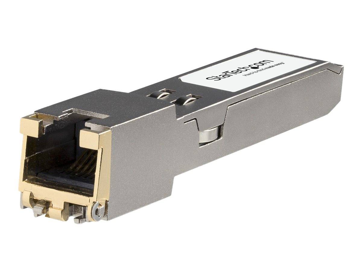 StarTech.com JL563A-ST Transceiver Modul (SFP+ Module, 100/1000/10000Base-TX HP kompatibel, Kupfer, RJ-45 Kupfer mit DDM