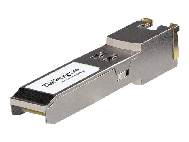 StarTech.com JL563A-ST Transceiver Modul (SFP+ Module, 100/1000/10000Base-TX HP kompatibel, Kupfer, RJ-45 Kupfer mit DDM