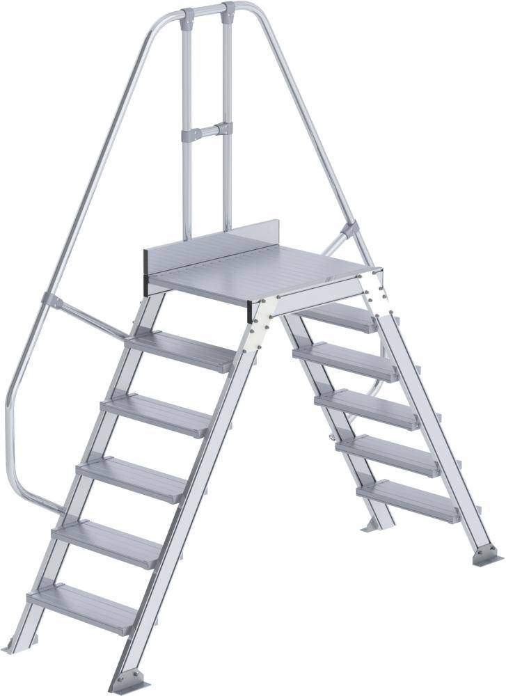 Überstieg 60 Grad 6 Stufen B 600 mm lichte Höhe 1420 mm Ausladung 2650 mm - Artikel: 7830655610