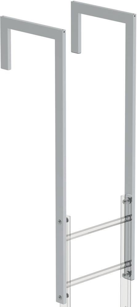 Ausstiegsholm abgewinkelt L 1600 mm Stahl verzinkt