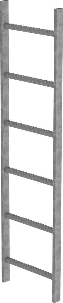 Schachtleiter Stahl verz.B 440 mm 6 Sprossen