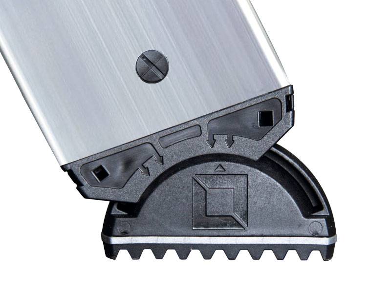 MUNK Seilzugleiter 2-teilig ohne Traverse 2x18 Sprossen