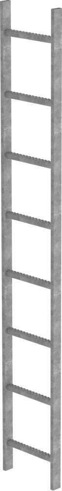 Schachtleiter Stahl verz.B 340 mm 8 Sprossen