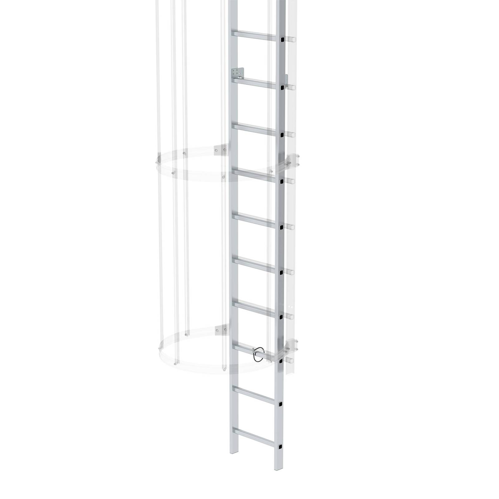 MUNK Aluminium-Einstiegsleiter Aluminium