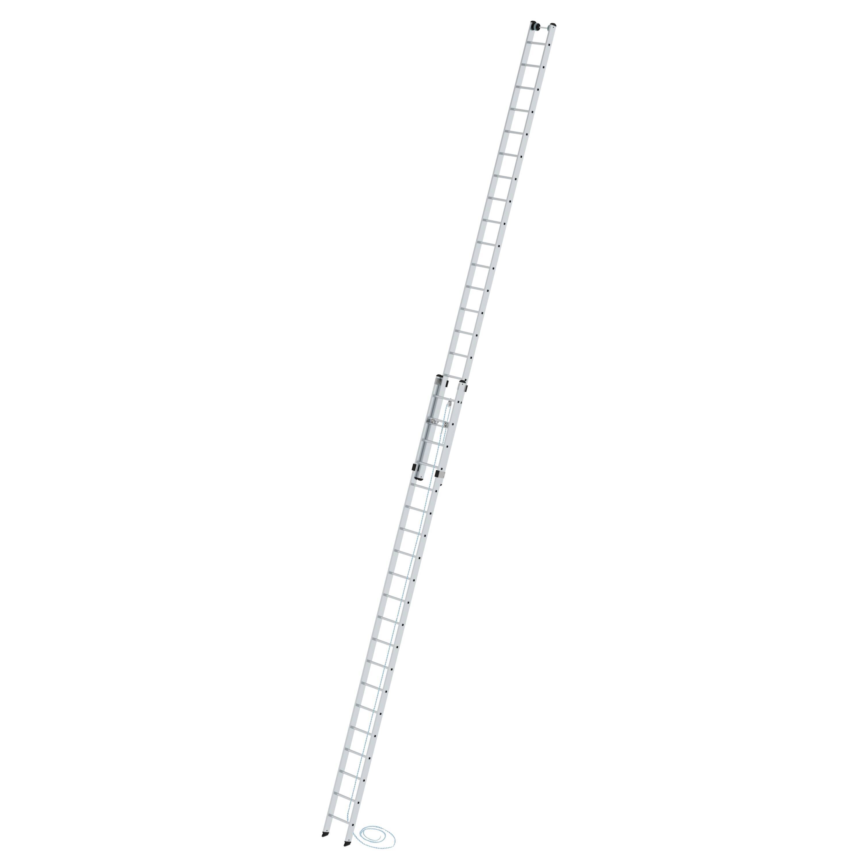 Munk Sprossen-Seilzugleiter 2-teilig ohne Traverse 2x20 Sprossen