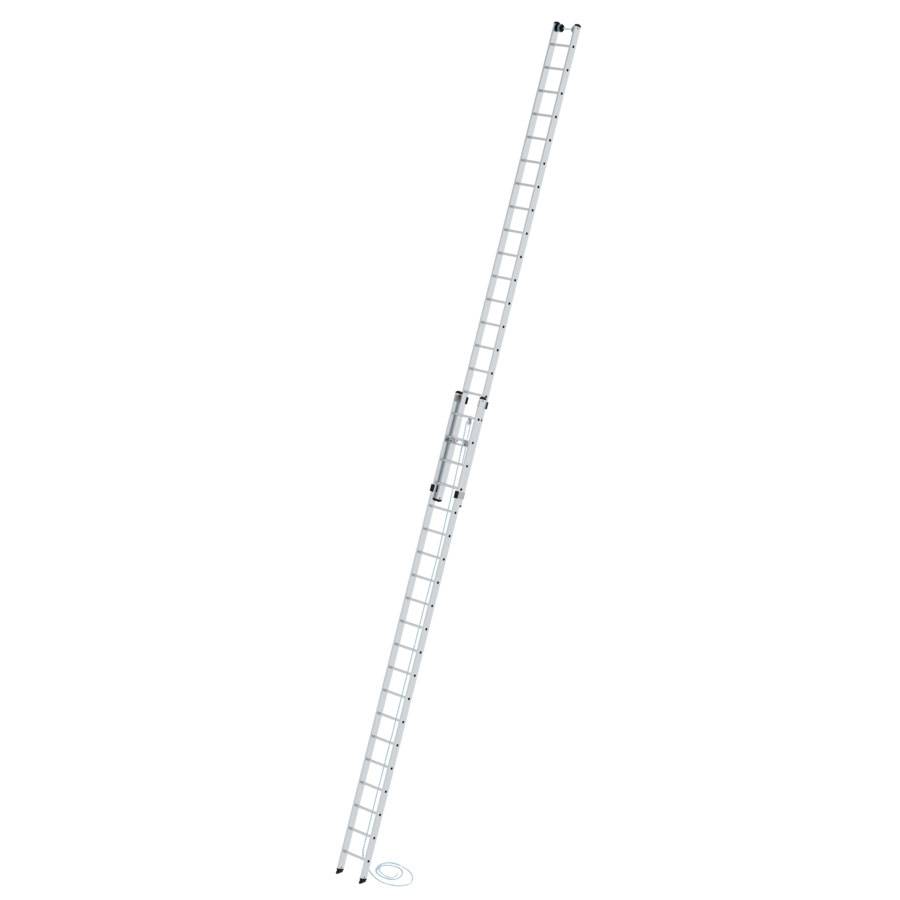 MUNK Seilzugleiter 2-teilig ohne Traverse 2x20 Sprossen
