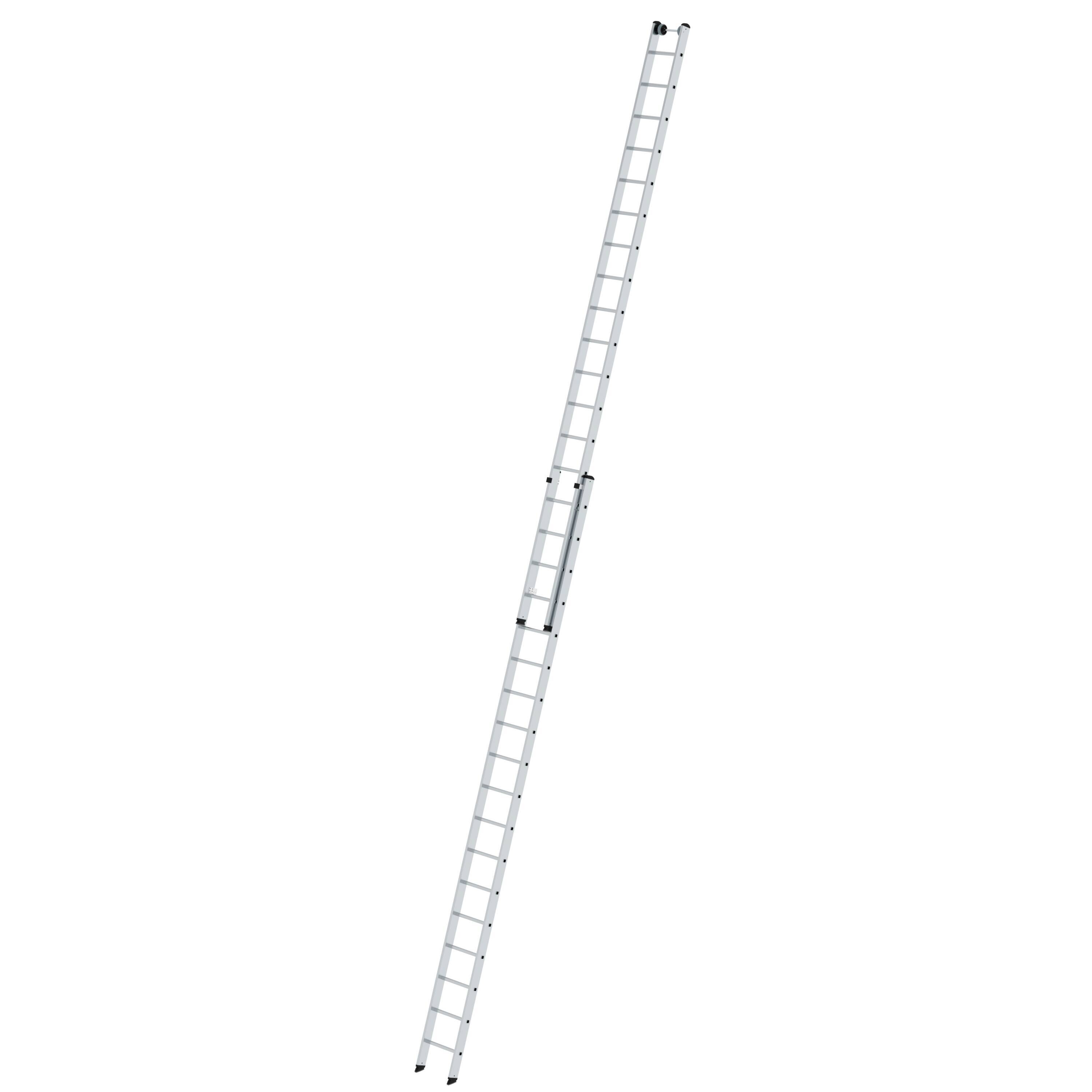 Munk Sprossen-Schiebeleiter 2-teilig ohne Traverse 2x18 Sprossen