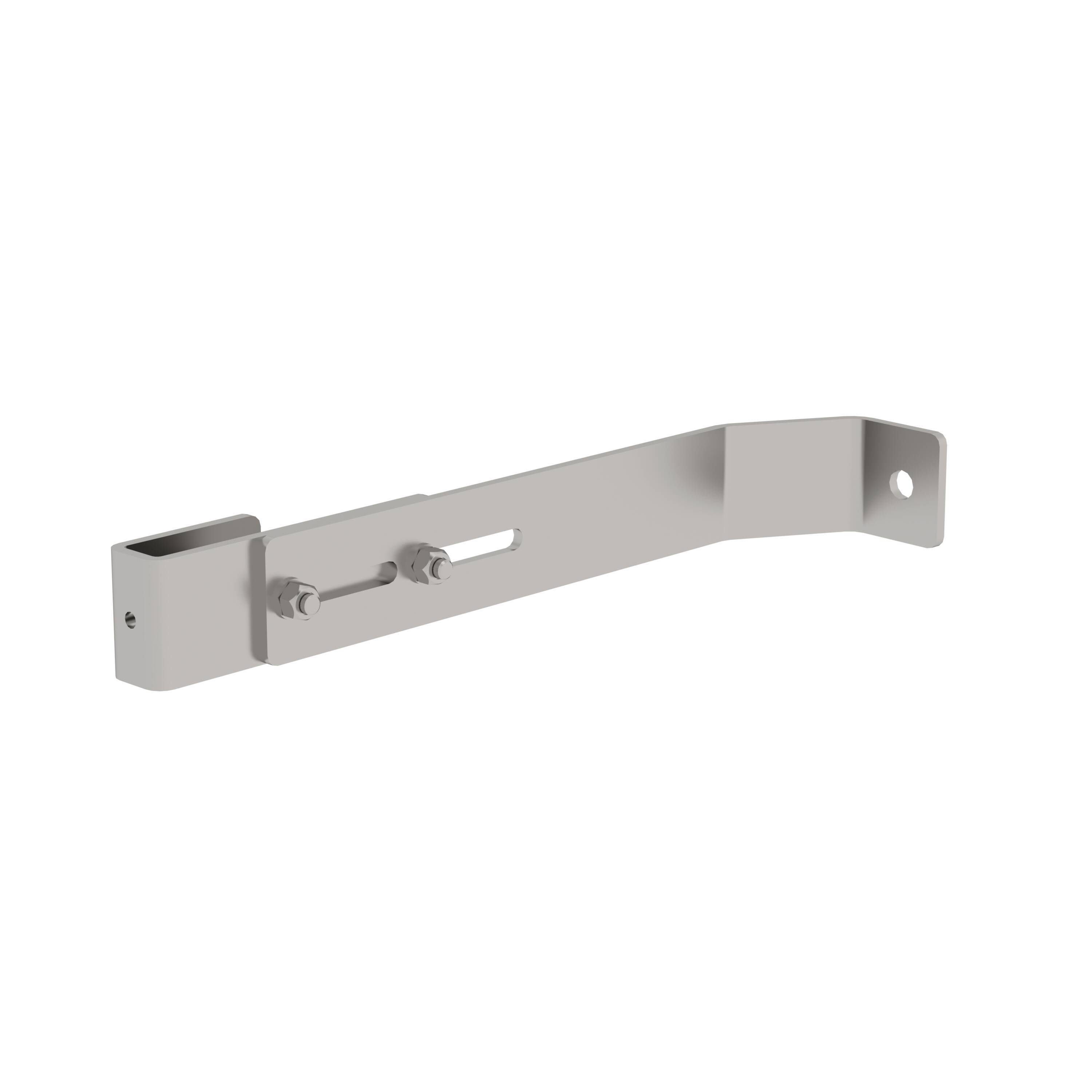 Munk Wandhalter, verstellbar, Edelstahl f. Schachtleiter