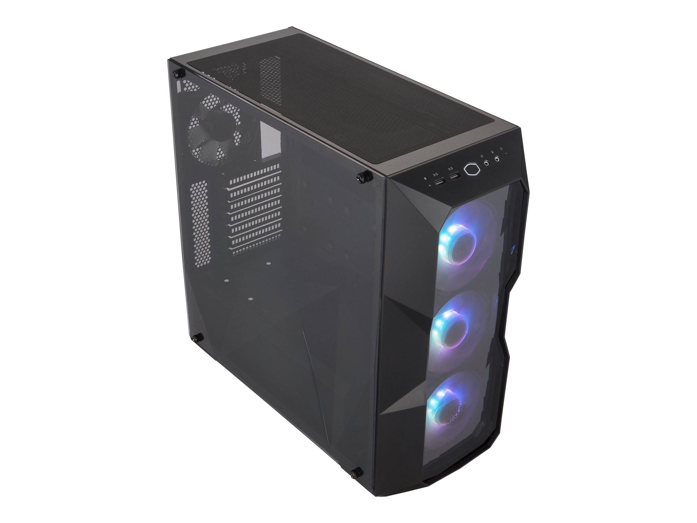 Cooler Master MasterBox TD500 ARGB - Tower - Erweitertes ATX - Seitenteil mit Fenster (Acryl)